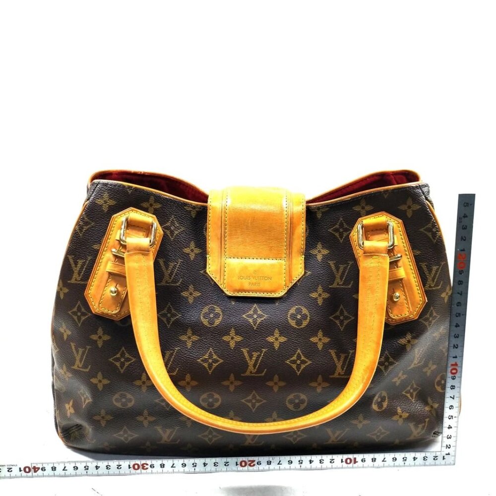 Louis Vuitton LV Tote Bag Greta brown Monogram 745-070525 - Picture 2 of 13